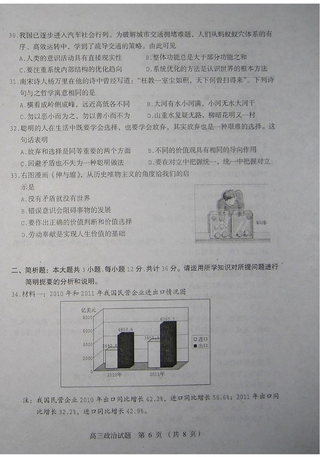 2013徐州高三摸底考试试题