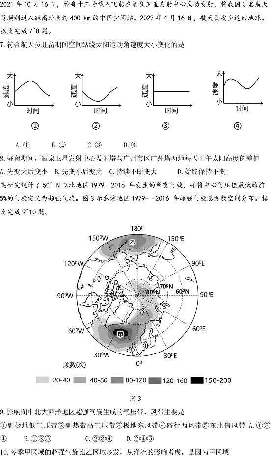 2022年高考真题及答案