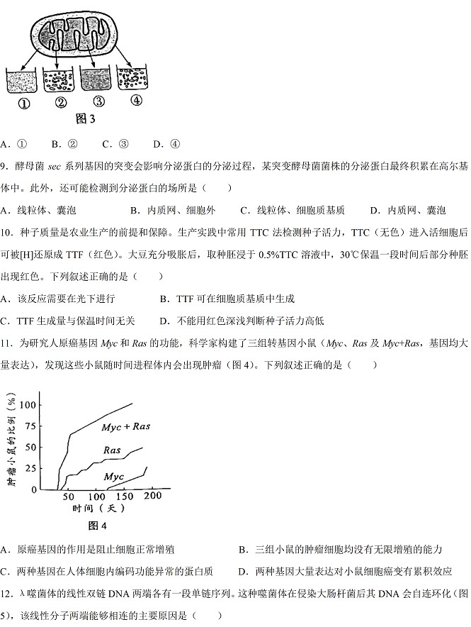 2022年高考真题及答案