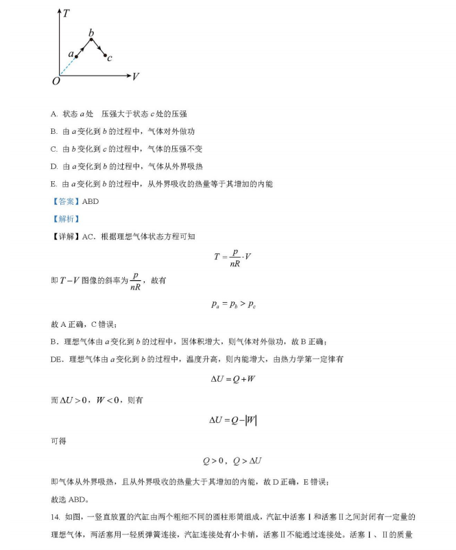 2022年高考真题及答案