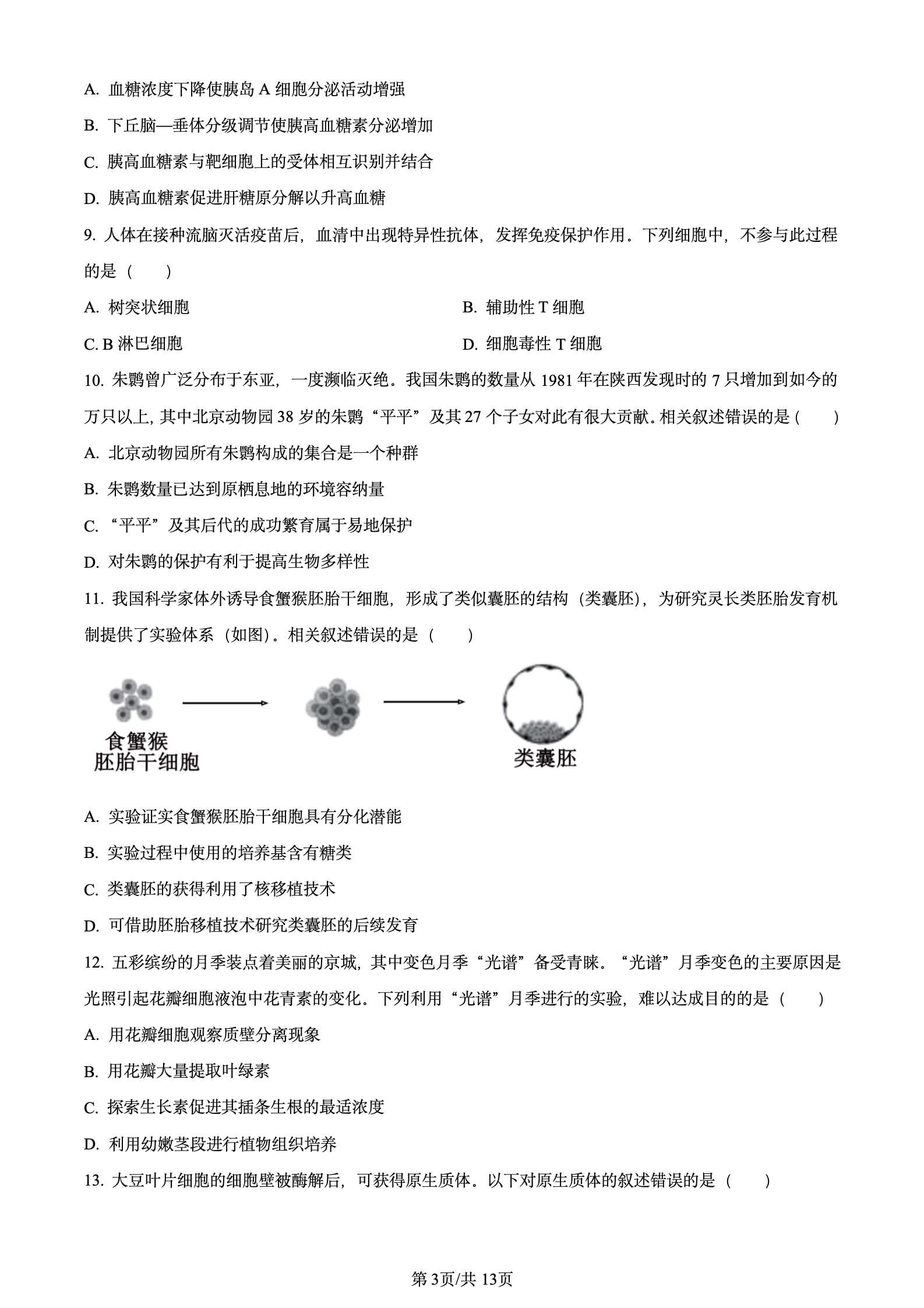 2024年高考真题及答案